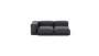 Two Module Chaise Sofa - Velvet - Dark Grey - 199CM X 115CM