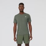 New Balance Men's Accelerate Ss Tee - Green - XL
