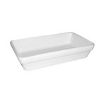 Fortis Prima - White - Stacking Rectangular Server - 16.5CM X 10CM 12 - DA-1083