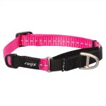 Rogz Utility Web Dog Collar Control - Pink