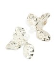 Waterproof Stainless Steel Pearl Large Flower Stud Earrings
