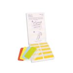 Index Tabs Pad Assorted 100