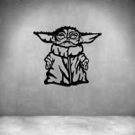 Baby Yoda - Rust Coat L 888 X H 1000MM