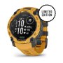 Garmin Instinct 3 50MM Solar - Sunburst With Sunburst/grey Silicone Band