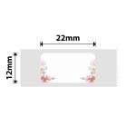 NB124 - - D11 D101 D110 H1S - 12X22MM - 260 Spring Red Labels