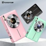 DC403 44MP 1080P HD Digital Camera 16X Digital Zoom Cameras For Vlogging 6.1 Cm Lcd Rechargeable Camera Photography Professional