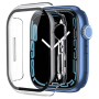 Clear Hard Case Tempered Glass Cover For Apple Watch 42MM
