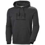 Men's Hh Logo Hoodie - 981 Ebony Melange XXL