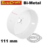 111MM BIM42 Bi Metal Hole Saw