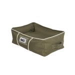 Rogz Lekka Cushioned Bed - Large Olive natural
