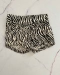 Cotton On Zebra Print Shorts 5Y