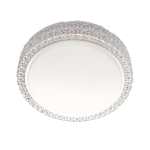 Crystal Glow 12W LED Flush Ceiling Light Warm White