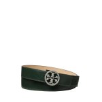 1" Miller Crystal Embellished Belt -green silver