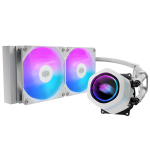 Cooler Master Masterliquid Core Nex 240 Argb 240MM Aio Liquid Cooler Dual Chamber Pump Intel LGA1700 1200 115X Amd AM5 AM4-MLX-D