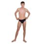 Speedo Men's Tech Panel 7CM Swim Brief - W42 / Black/mango/pool