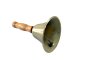 Bells Brass Wooden Handle 17CM