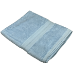 500GSM Lux Plus Towels Assorted Sizes & Colours - Blue Bath Sheet Each