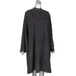 Salon Cape Black Microfiber With Sleeves Hook & Loop