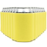 Blank Beer Can Cooler Sleeves 110-PACK - Soft Insulated Coolies Htv Friendly Koolies In Bulk For Cans & Bottles - Coolie Blanks