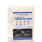 Disposable Hair Towel White 40X80CM 50XPACK