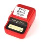 B21 Portable Thermal Label Bluetooth Printer Red