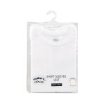 Short Sleeve Vest Premature White