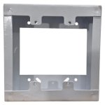 Rectangular Electrical Exit Box 13CM X 13CM White
