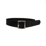 Smitty ACS-563 Leather 1 3 4" Black Belt Official Referee Baseball Basketball Wrestling Lacrosse Ref 42