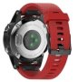 Silicone Band For Garmin Fenix 5S/ 5S Plus - Red 20MM