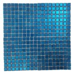 Gold Leaf Mosaic Tile Teal 30CM X 30CM