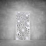 Wall Art D087 - 2000 X 1000 X 20 Indoor Rust Coat Cool White