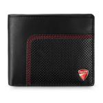 Ducati Solito Black Leather Wallet
