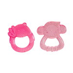 Infantino Safari Teething Pals - Pink