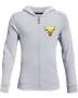 Boys' Project Rock Terry Full Zip Hoodie - Mod Gray Light HEATHER-011 / Yxs