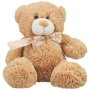 Made 4 Baby Plush Toy Brown Bear With Scarf