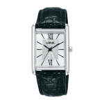 LORUS Women's Quartz Watch Silver White Sunray Dial