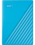 Western Digital Wd WDBYVG0020BBL-WESN My Passport Portable External Hard Drive With Backup Software And Password Protection Blue 2TB