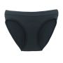 Blossom Period Panties Classic Bikini Lycra - Black