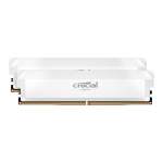 Crucial Pro DDR5 6000MHZ 32GB Overclocking Memory Kit White