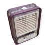 Rechargeable Table MINI Air/c Transparent Mist Spray Fan W/ Rgb Light -st - Purple