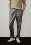Regular Fit Linen Trousers - Green