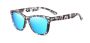Tac Polarized Lens Wayfarer Sunglasses Shinny Blue Design