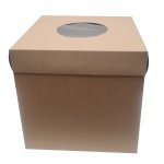 Cake Box Square 12" Base – Kraft