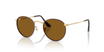 - Round Metal - Matte Havana On Matte Arista brown - Size 50