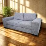 Kampala 3 Seater In Full Genuine Corrected Grain Leather