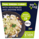 Frozen Thai Green Curry With Vegetables And Jasmine Rice 350G