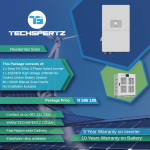 Deye 50KW Inverter & Esener 129KWH Battery Solar Kit