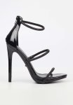 Bou 6 Strappy Stiletto - Black