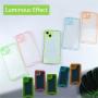 Luminous Effect Mobile Phone Case Shockproof Ultra-thin Protective Case Proctective Cover Mobile Phone Case Camera Lens All-inclusive Protection Mobile Phone Soft Case Suitable For