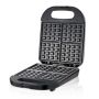 Ackiliss 4-PIECE Double-sided Heating Waffle Maker Breakfast Machine 1400W